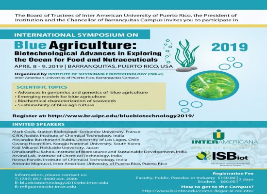 International Symposium on Blue Agriculture