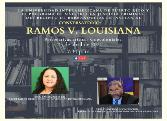 Conversatorio: Ramos v. Louisiana