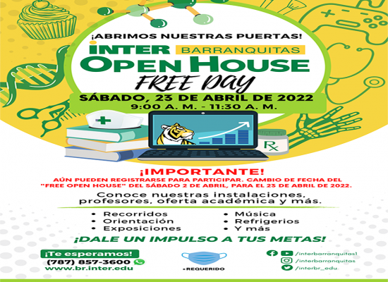 OPEN HOUSE FREE DAY 2022